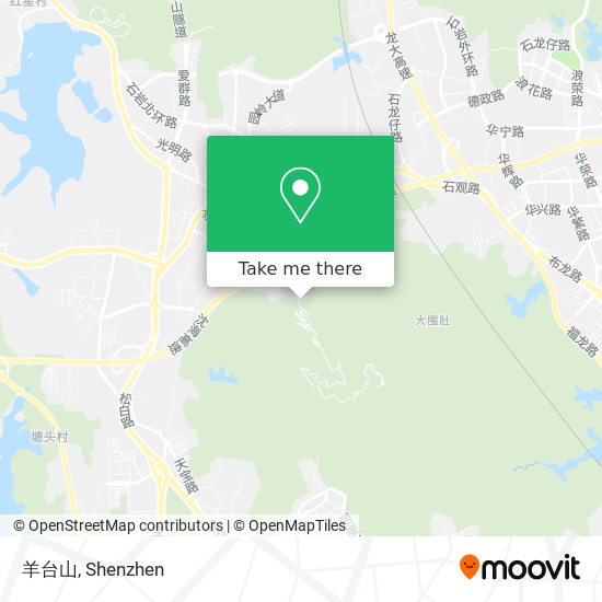羊台山 map