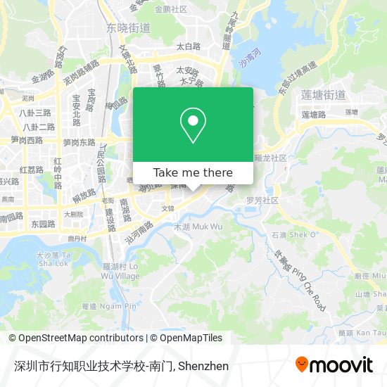 深圳市行知职业技术学校-南门 map