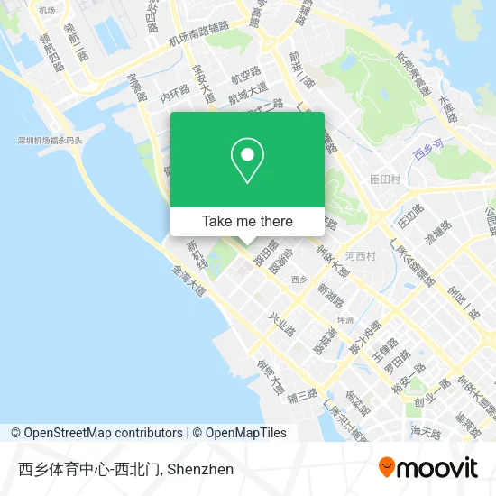 西乡体育中心-西北门 map
