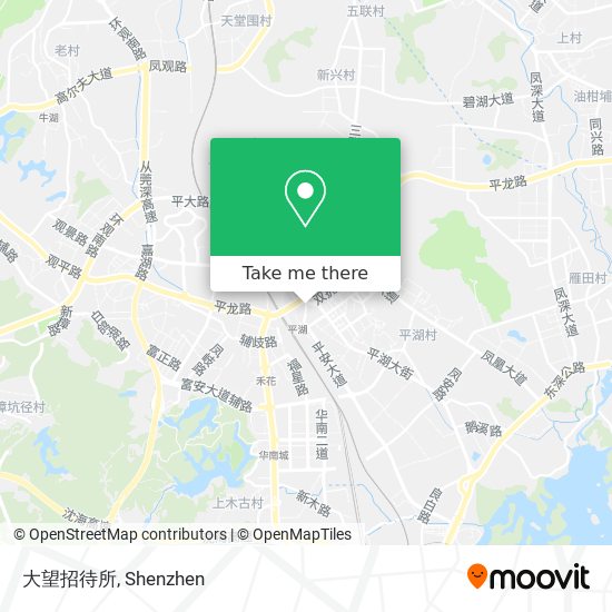 大望招待所 map