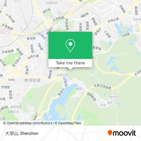 大望山 map