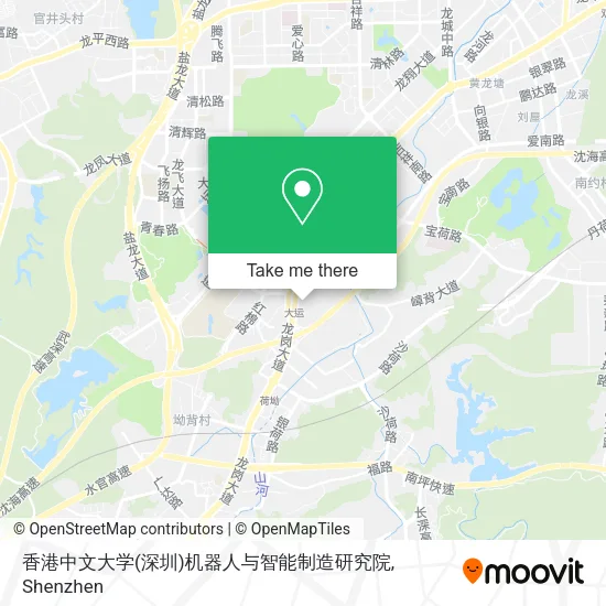 香港中文大学(深圳)机器人与智能制造研究院 map