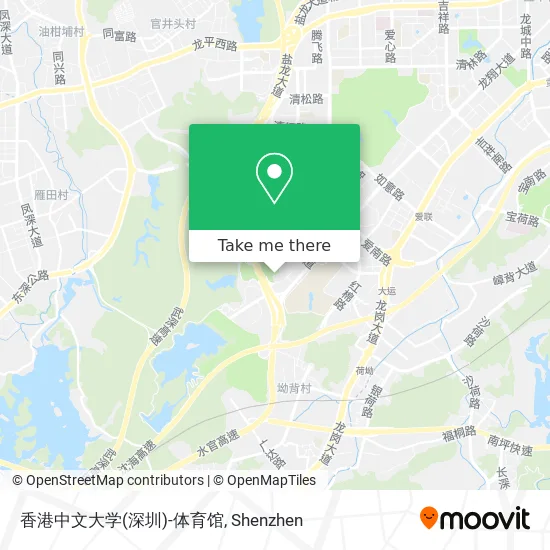 香港中文大学(深圳)-体育馆 map