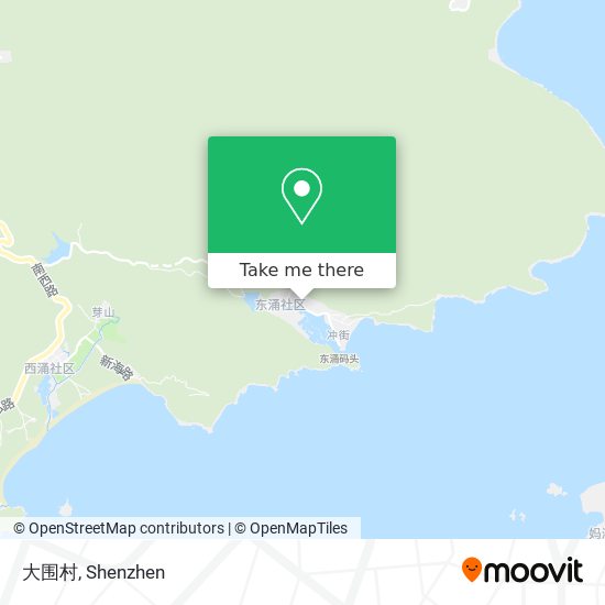 大围村 map