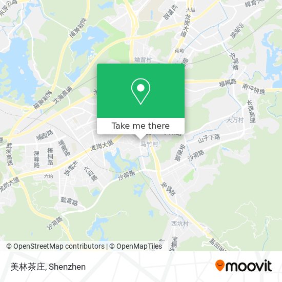 美林茶庄 map