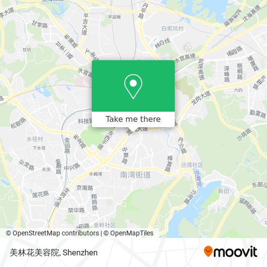 美林花美容院 map