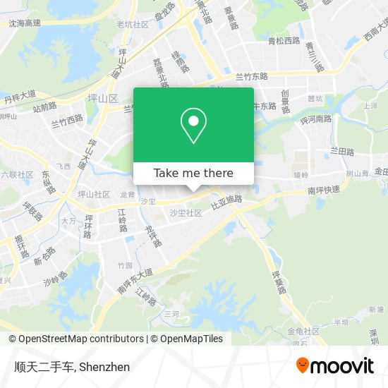 顺天二手车 map