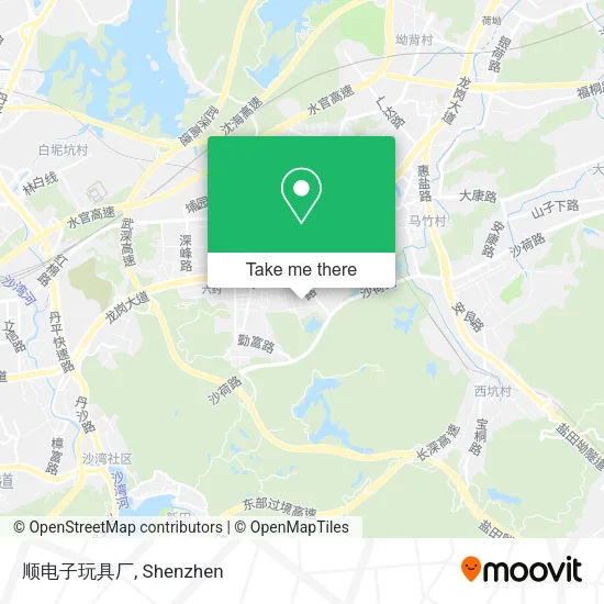 顺电子玩具厂 map
