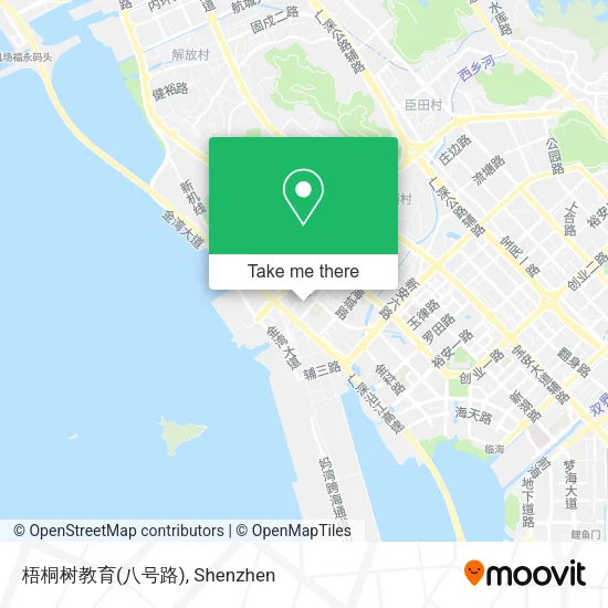 梧桐树教育(八号路) map