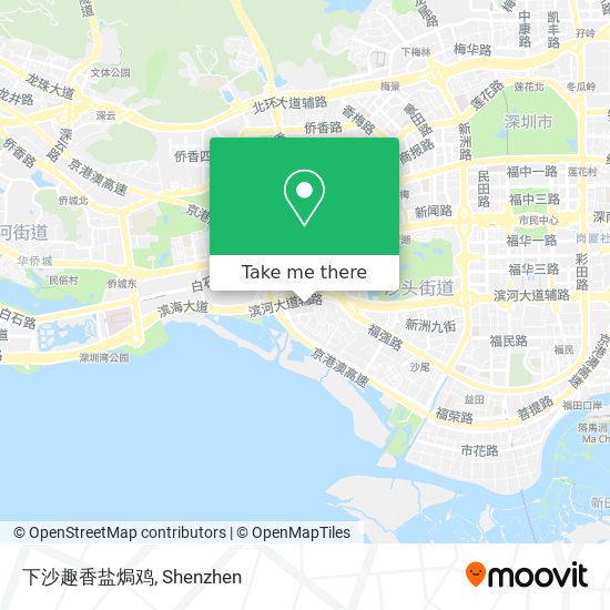 下沙趣香盐焗鸡 map