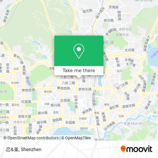 恋&巢 map