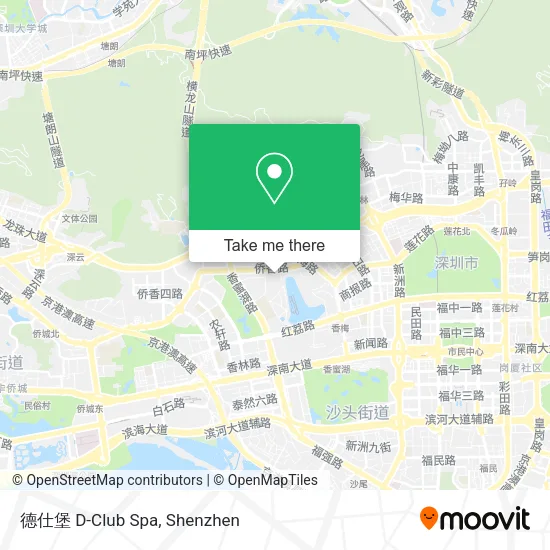德仕堡 D-Club Spa map