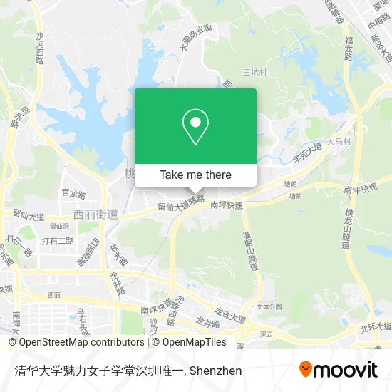 清华大学魅力女子学堂深圳唯一 map