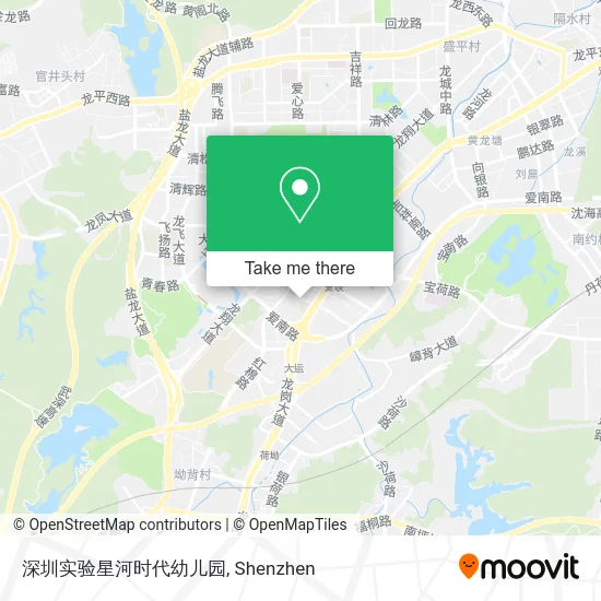 深圳实验星河时代幼儿园 map