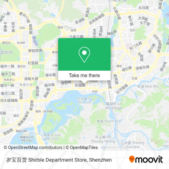 岁宝百货 Shirble Department Store map
