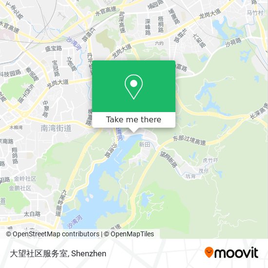 大望社区服务室 map