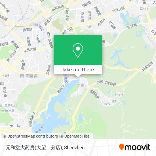 元和堂大药房(大望二分店) map