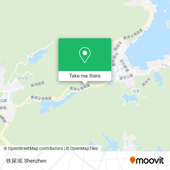 铁屎湖 map