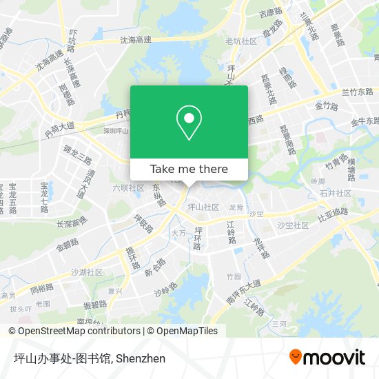 坪山办事处-图书馆 map