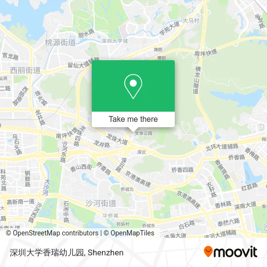 深圳大学香瑞幼儿园 map