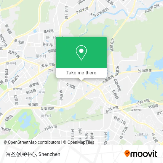 富盈创展中心 map