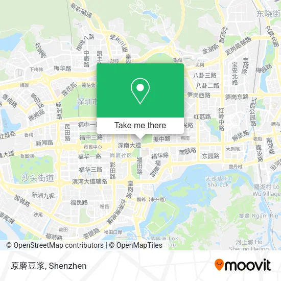 原磨豆浆 map