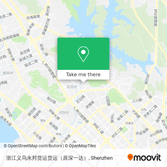 浙江义乌永邦货运货运（原深一达） map