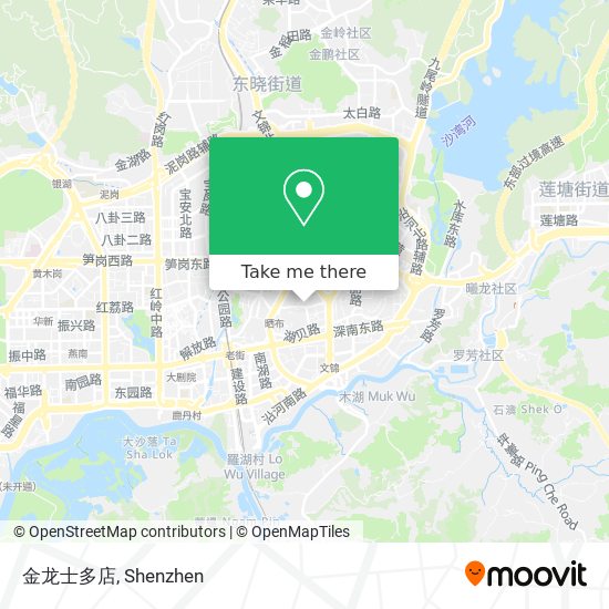 金龙士多店 map