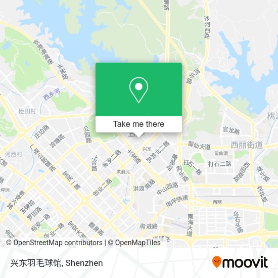 兴东羽毛球馆 map
