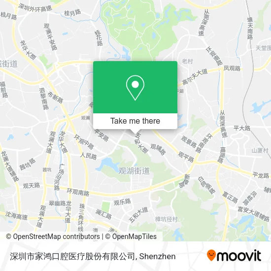 深圳市家鸿口腔医疗股份有限公司 map