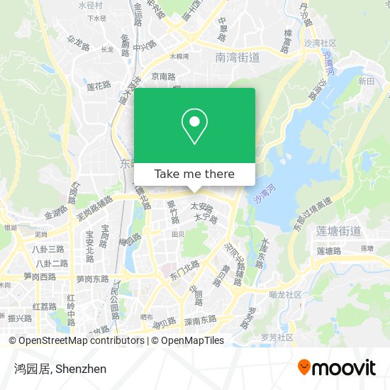 鸿园居 map