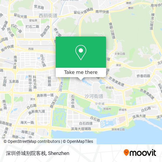 深圳侨城别院客栈 map