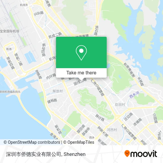 深圳市侨德实业有限公司 map