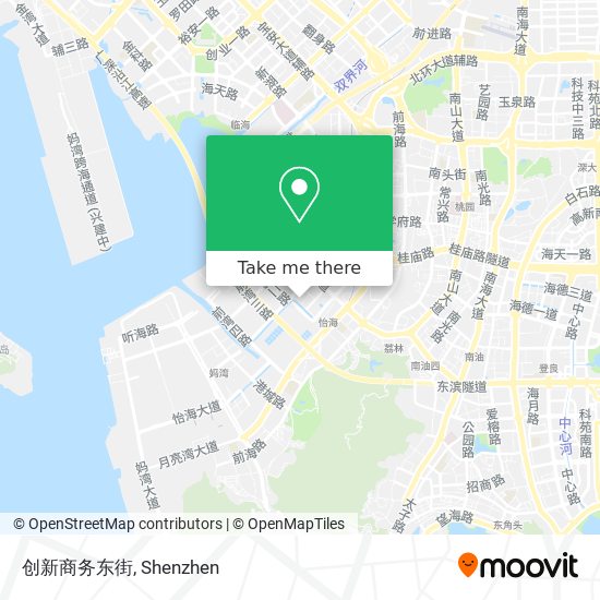 创新商务东街 map