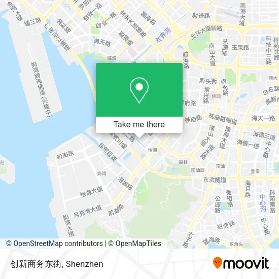 创新商务东街 map