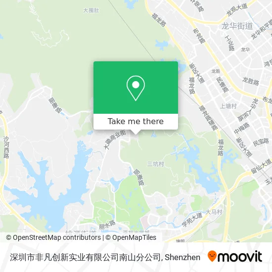 深圳市非凡创新实业有限公司南山分公司 map