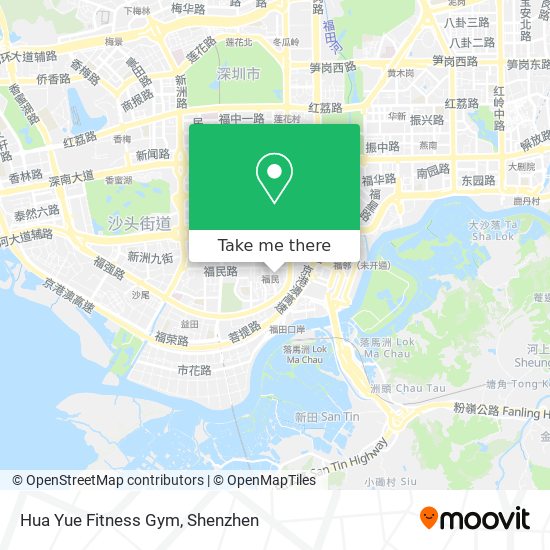 Hua Yue Fitness Gym map