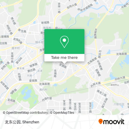 龙东公园 map
