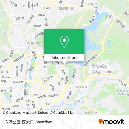 东湖公园-西大门 map