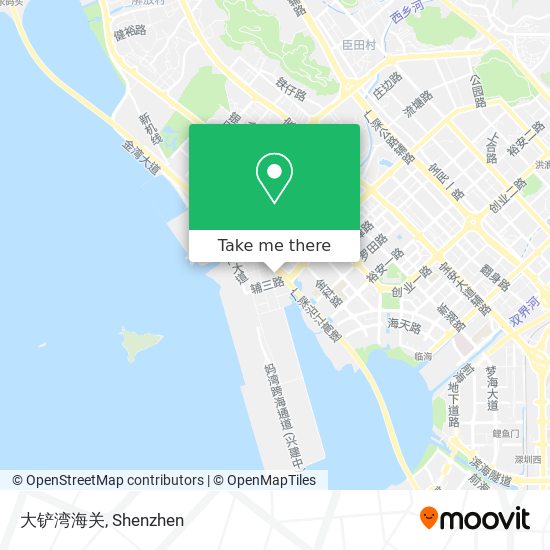 大铲湾海关 map
