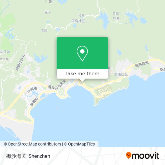 梅沙海关 map