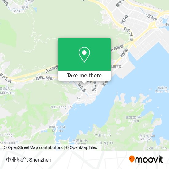 中业地产 map