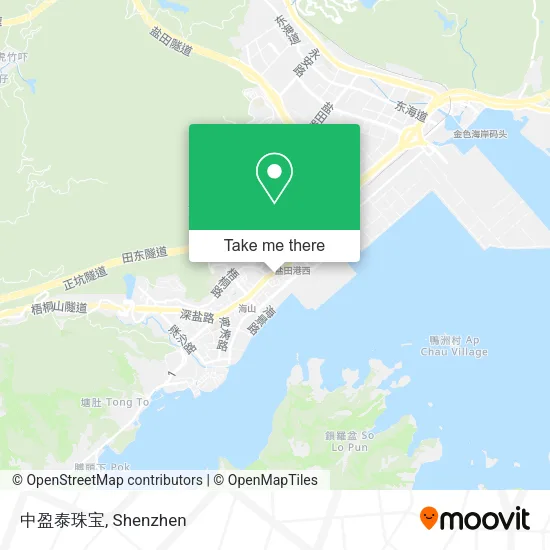 中盈泰珠宝 map