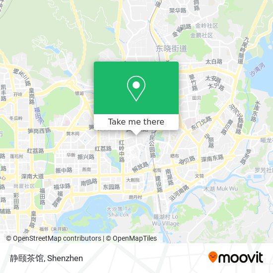 静颐茶馆 map