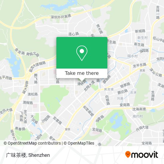 广味茶楼 map