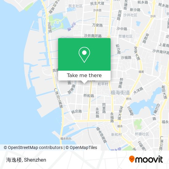 海逸楼 map