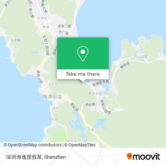 深圳海逸度假屋 map