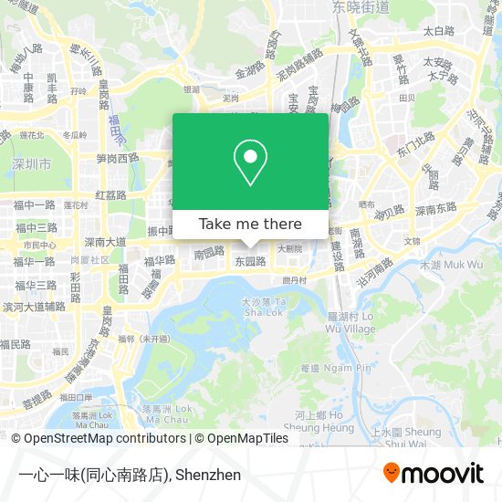 一心一味(同心南路店) map