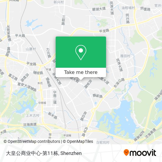大皇公商业中心-第11栋 map