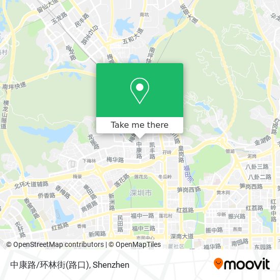 中康路/环林街(路口) map
